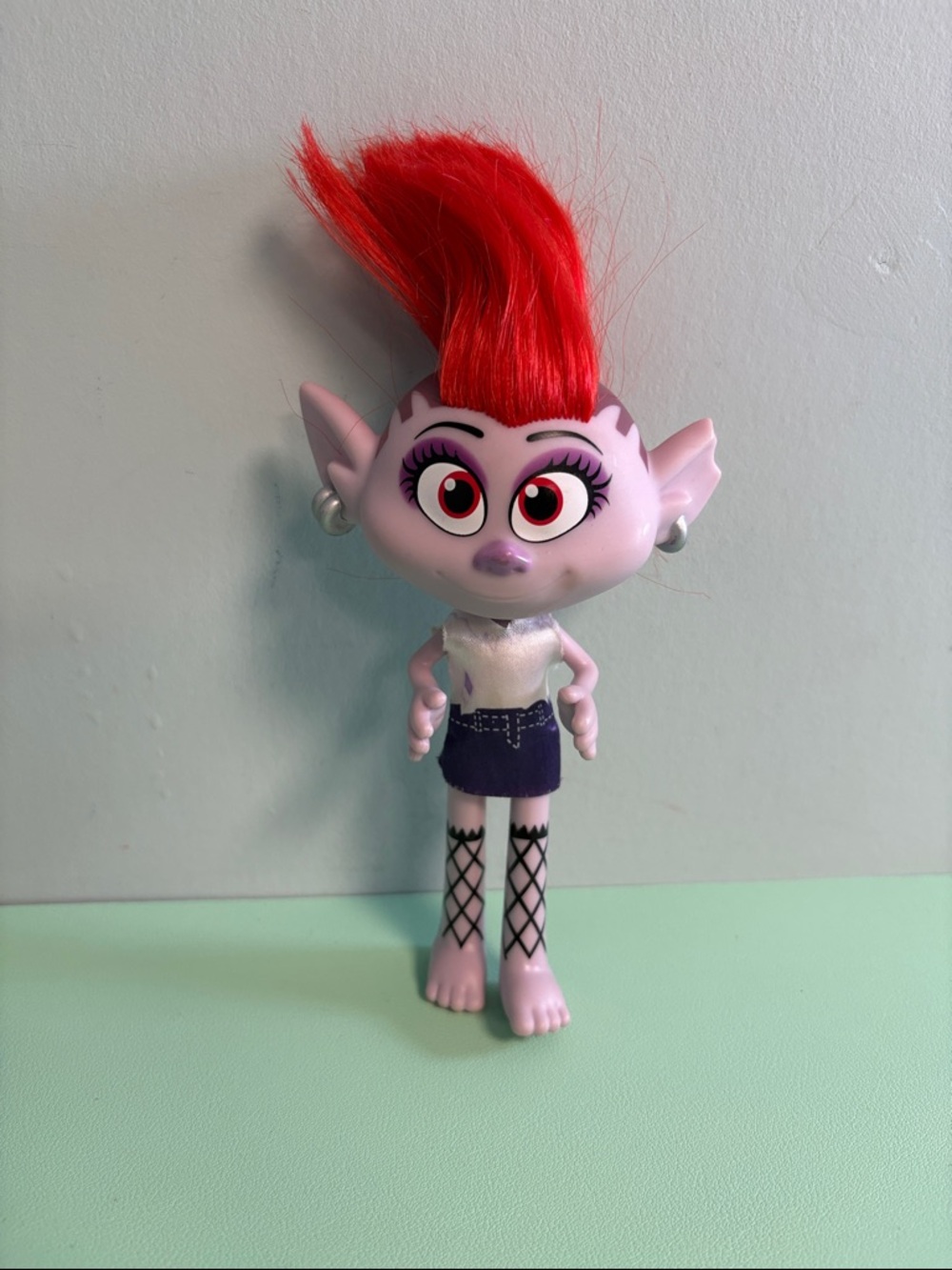 DreamWorks Trolls World Tour Figure Styling Barb Doll, Troll Doll, Kids Toy